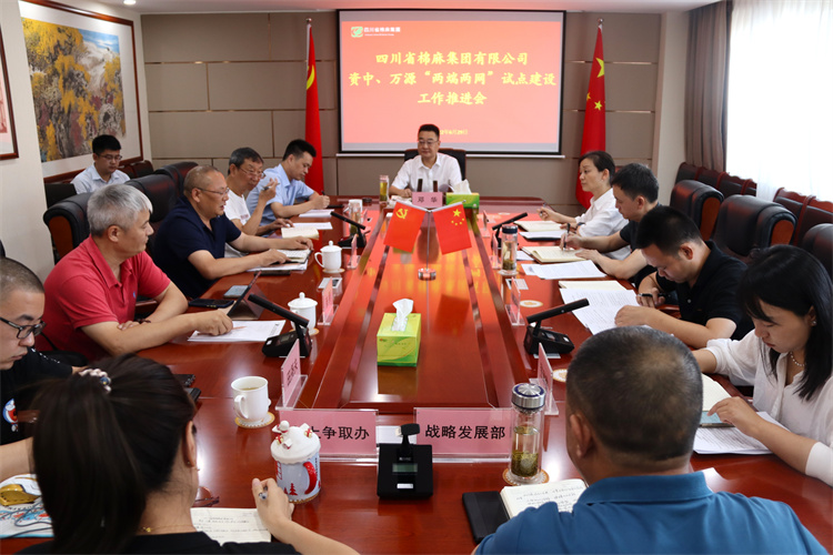 鄧華主持召開(kāi)資中、萬(wàn)源“兩端兩網(wǎng)”試點(diǎn)建設(shè)工作推進(jìn)會(huì)