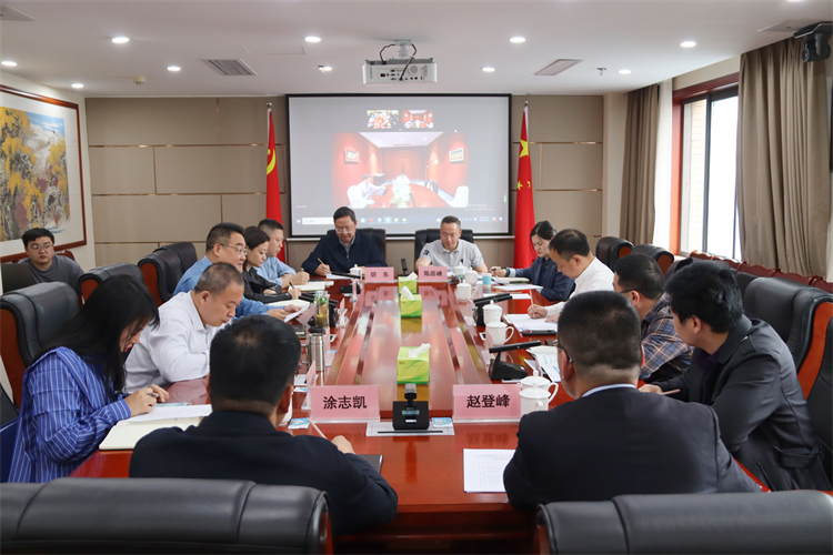 集團(tuán)公司召開(kāi)與青白江區(qū)委、區(qū)政府，老撾吉達(dá)篷集團(tuán)，中宇安泰供應(yīng)鏈科技公司，安徽泰德康科技公司合作洽談座談會(huì)